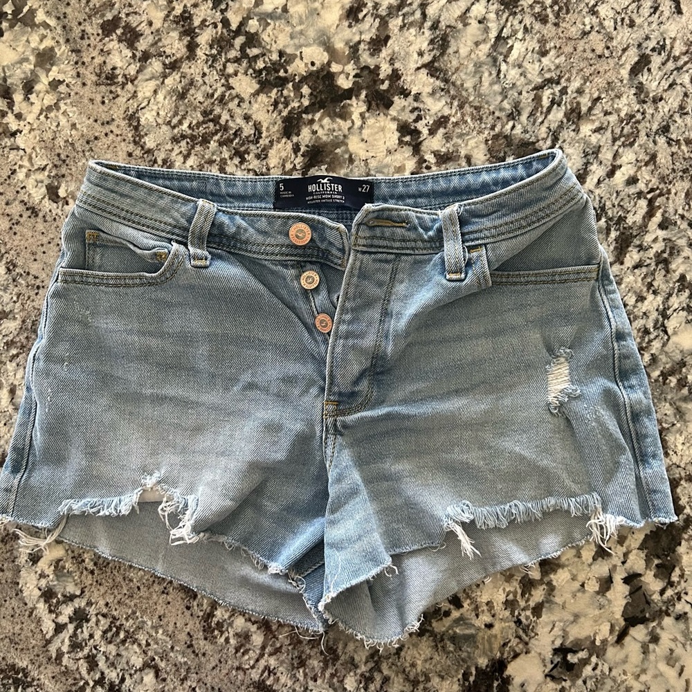 Hollister size 5 Jean shorts